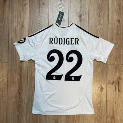 Rudiger real Madrid 24-25 home (authentic) M